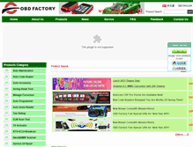 Tablet Screenshot of obdfactory.com